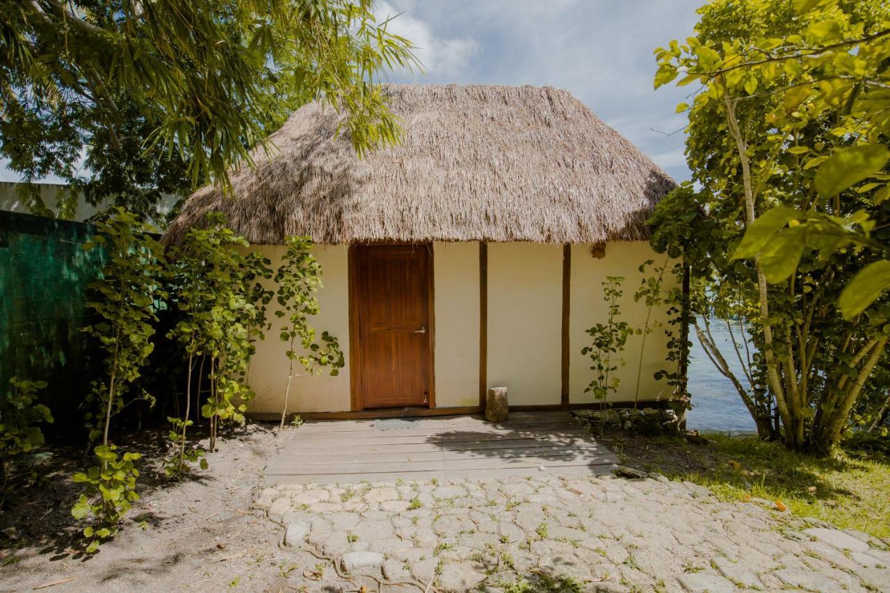Lagoon Front Hut: Daily Cleaning, Bikes & Kayaks! Bacalar Dış mekan fotoğraf